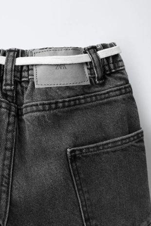 Джинсы BAGGY с ремнем