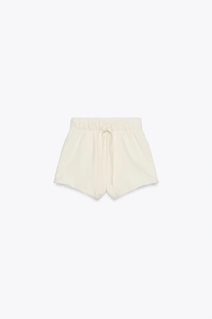 Шорты в стиле рустик на шнурке- Заказать в России