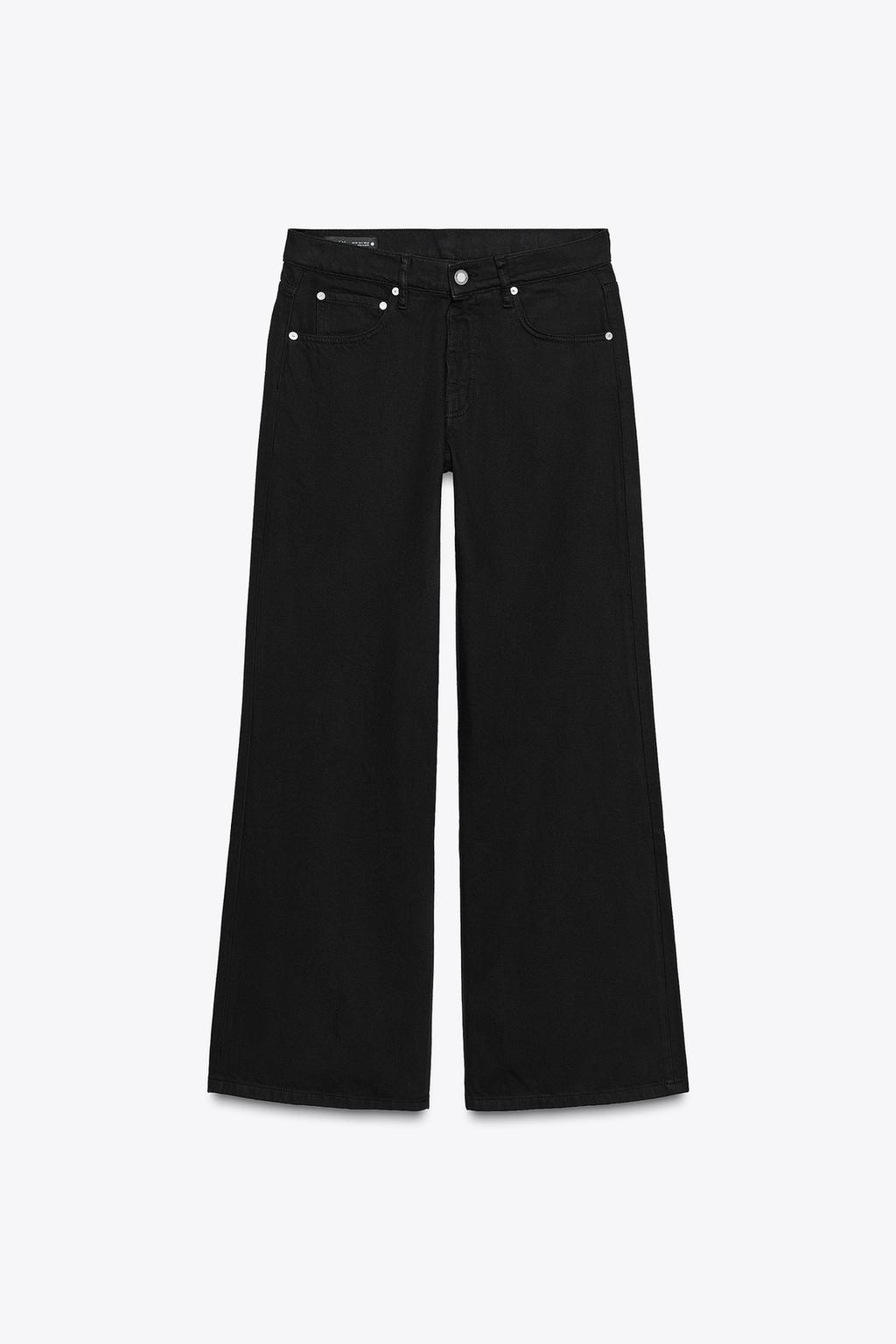 ДЖИНСЫ WIDE-LEG С НИЗКОЙ ПОСАДКОЙ — ZW COLLECTION