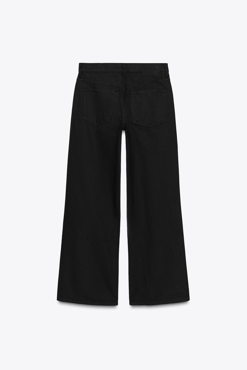 ДЖИНСЫ WIDE-LEG С НИЗКОЙ ПОСАДКОЙ — ZW COLLECTION