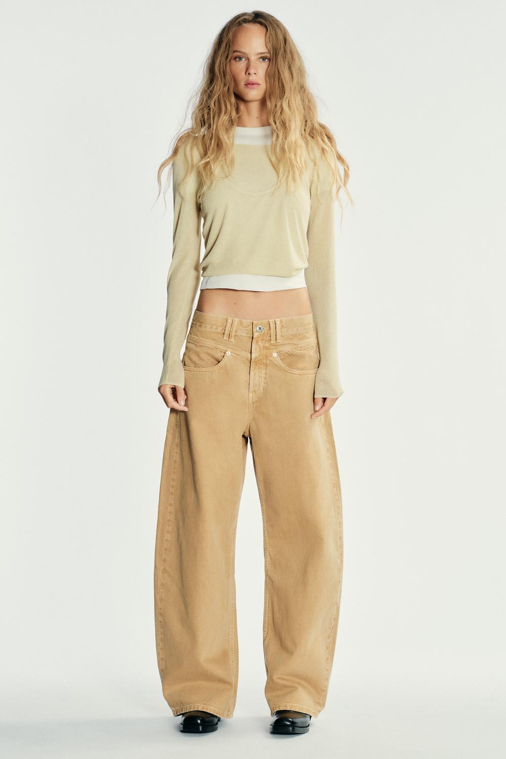 ДЖИНСЫ TRF BAGGY С НИЗКОЙ ПОСАДКОЙ