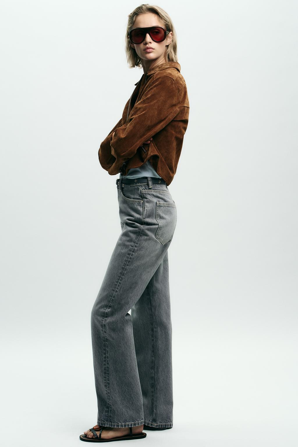 ДЖИНСЫ Z1975 REGULAR FIT С ВЫСОКОЙ ПОСАДКОЙ И РЕМНЕМ