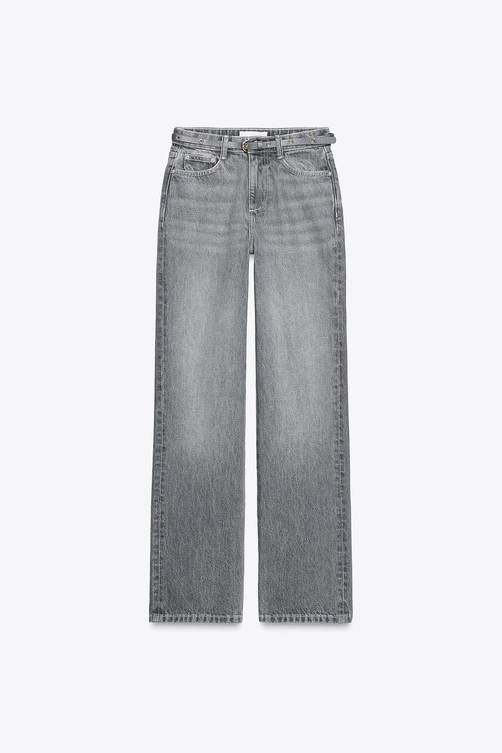 ДЖИНСЫ Z1975 REGULAR FIT С ВЫСОКОЙ ПОСАДКОЙ И РЕМНЕМ