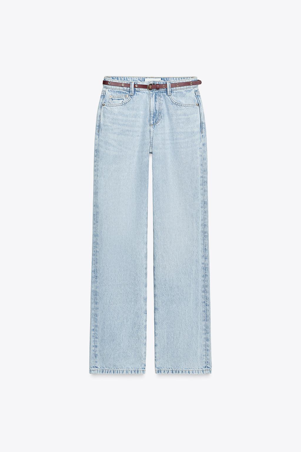 ДЖИНСЫ Z1975 REGULAR FIT С ВЫСОКОЙ ПОСАДКОЙ И РЕМНЕМ