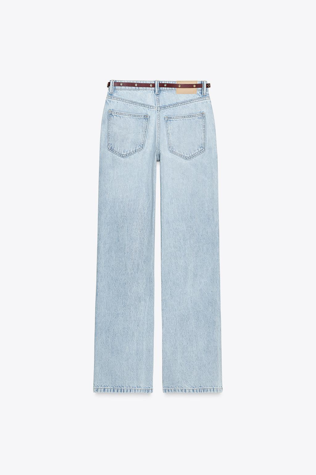 ДЖИНСЫ Z1975 REGULAR FIT С ВЫСОКОЙ ПОСАДКОЙ И РЕМНЕМ