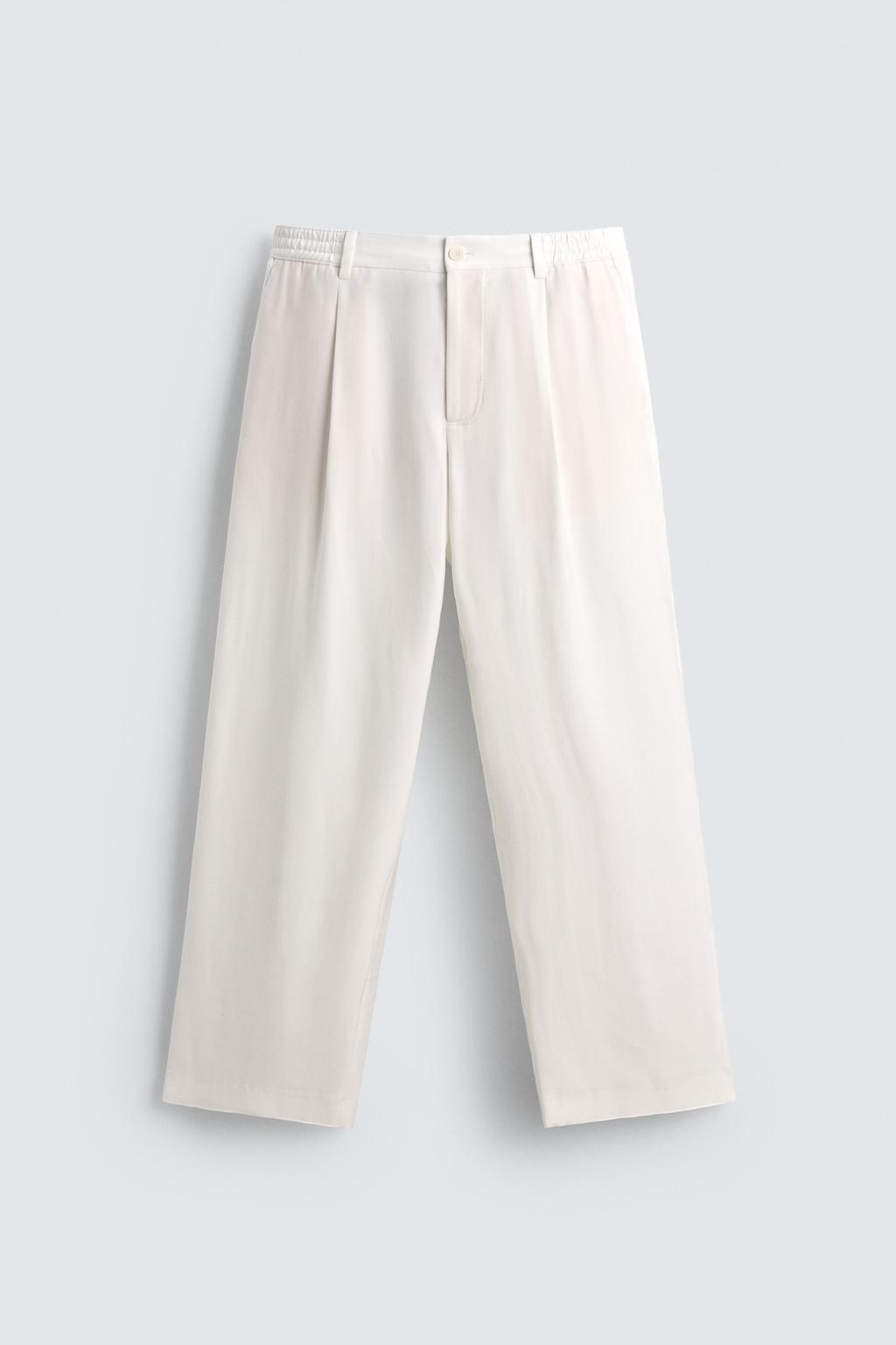 БРЮКИ RELAXED FIT СО СКЛАДКАМИ