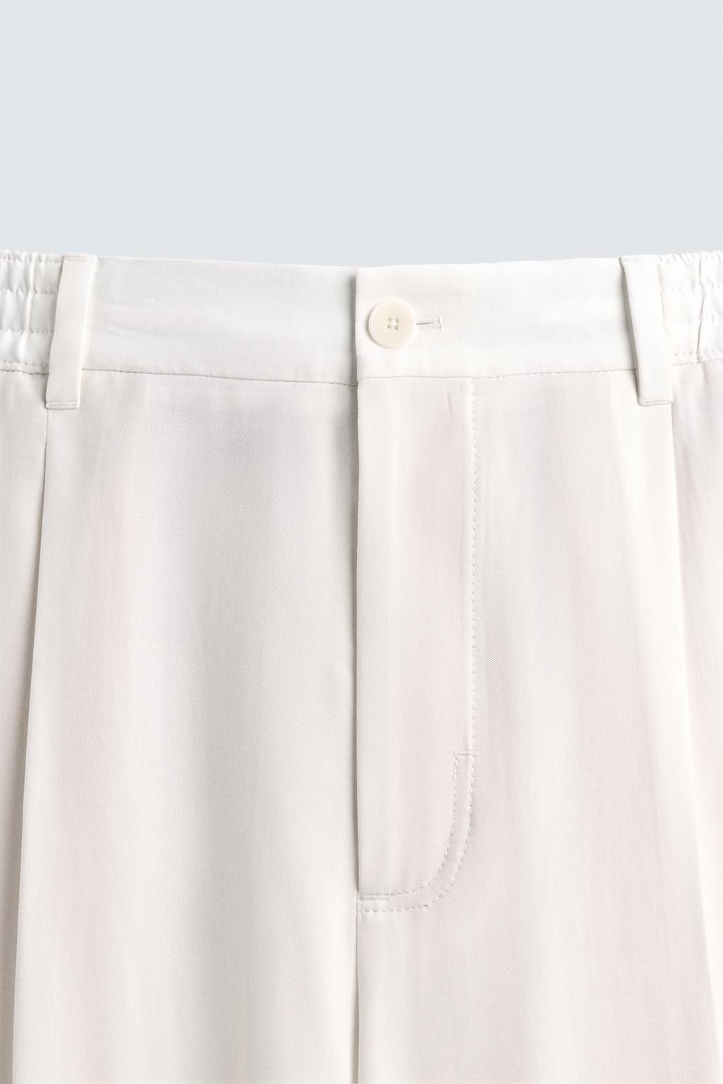 БРЮКИ RELAXED FIT СО СКЛАДКАМИ
