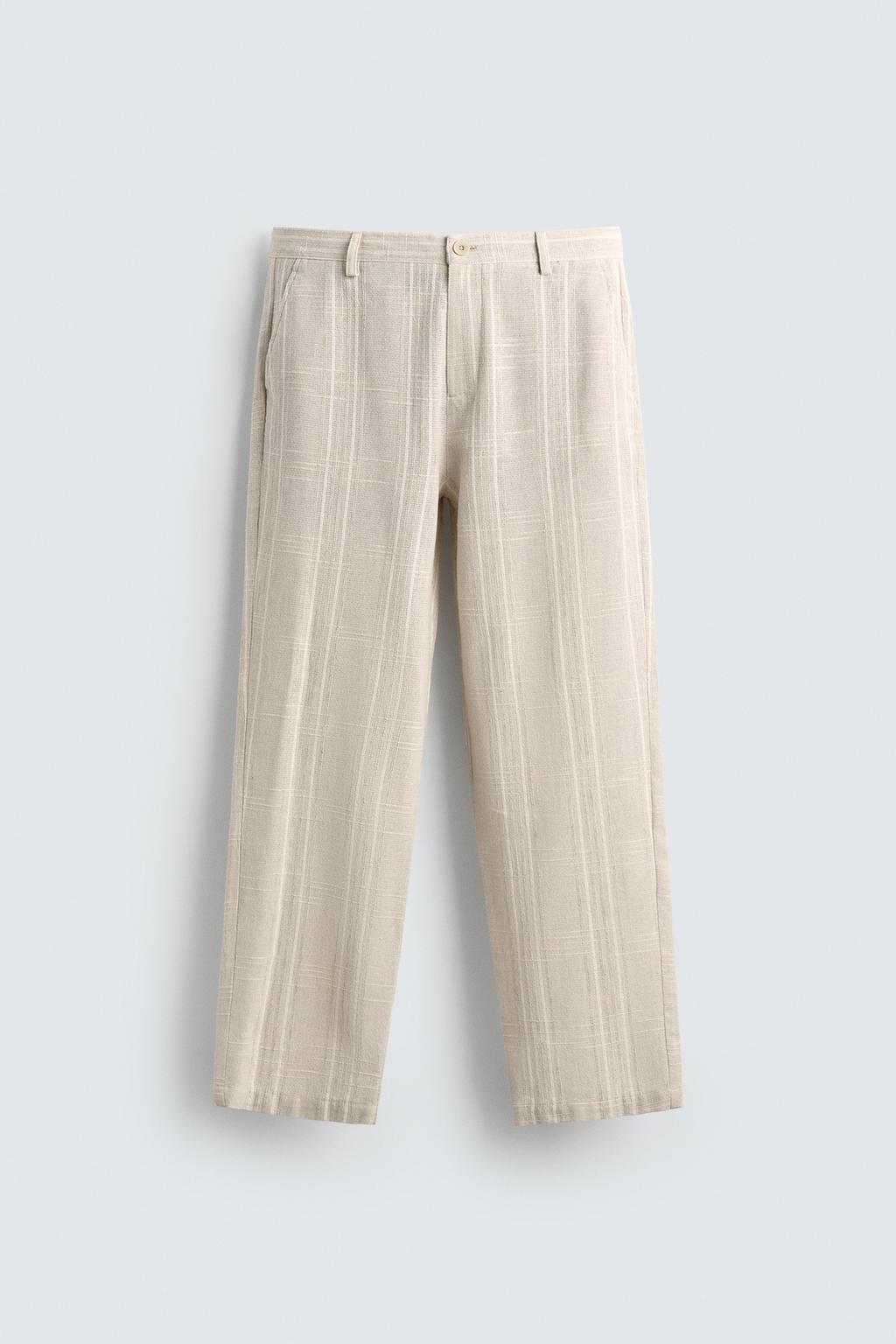 БРЮКИ В ПОЛОСКУ REGULAR FIT
