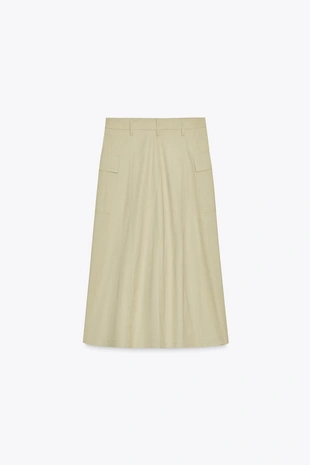 Юбка-миди карго- Заказать в России