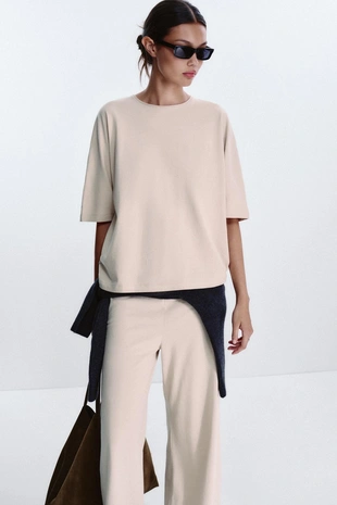 Футболка оверсайз в стиле рустик- Заказать в России