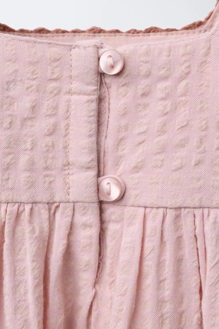 Платье с вязаной отделкой крючком- Заказать в России