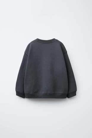 Толстовка с вафельным узором