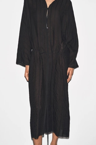 Платье миди с декоративными пуговицами — ZW COLLECTION- Заказать в России