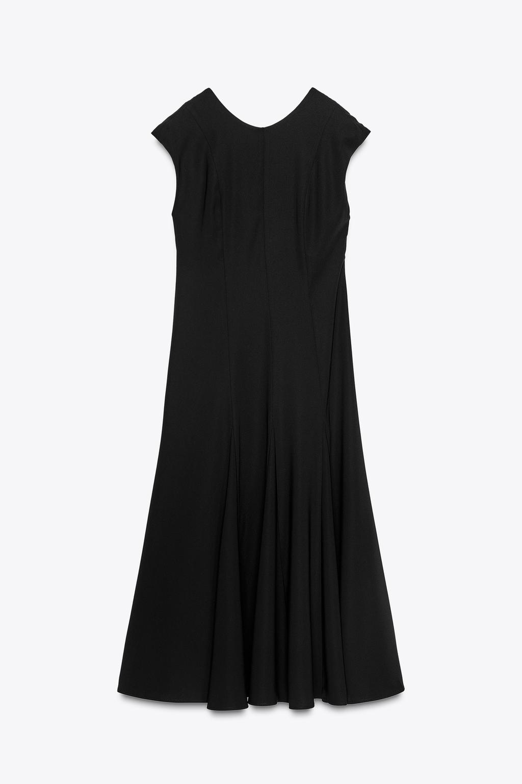 ДЛИННОЕ КРЕПОВОЕ ПЛАТЬЕ — ZW COLLECTION