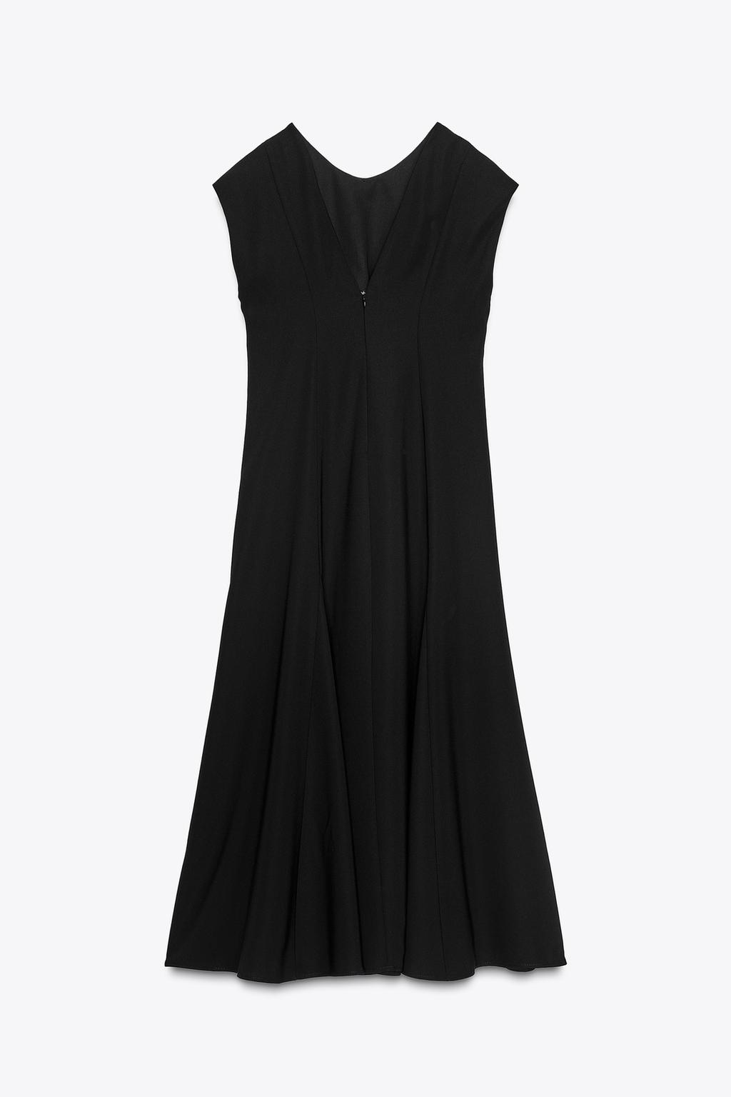 ДЛИННОЕ КРЕПОВОЕ ПЛАТЬЕ — ZW COLLECTION