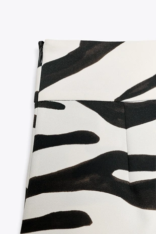 Брюки с анималистическим принтом — ZW COLLECTION- Заказать в России