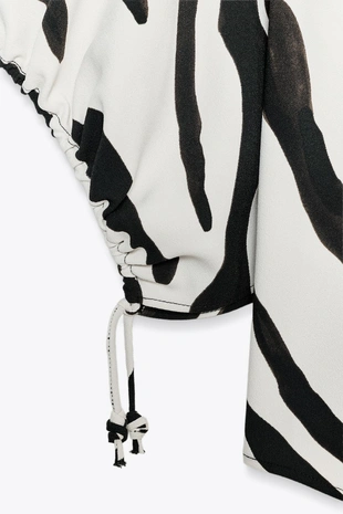 Топ с анималистическим принтом — ZW COLLECTION- Заказать в России