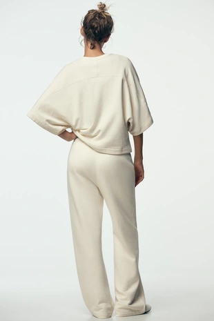 Толстовка с короткими рукавами в стиле рустик- Заказать в России