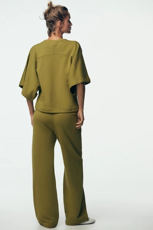 Толстовка с короткими рукавами в стиле рустик- Заказать в России