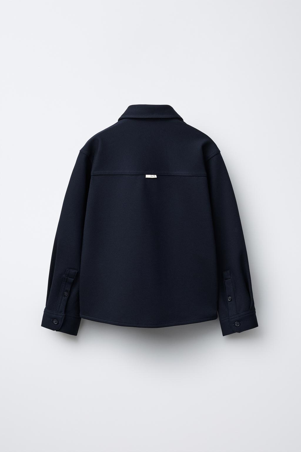 БАЗОВАЯ КУРТКА-РУБАШКА С КАРМАНОМ