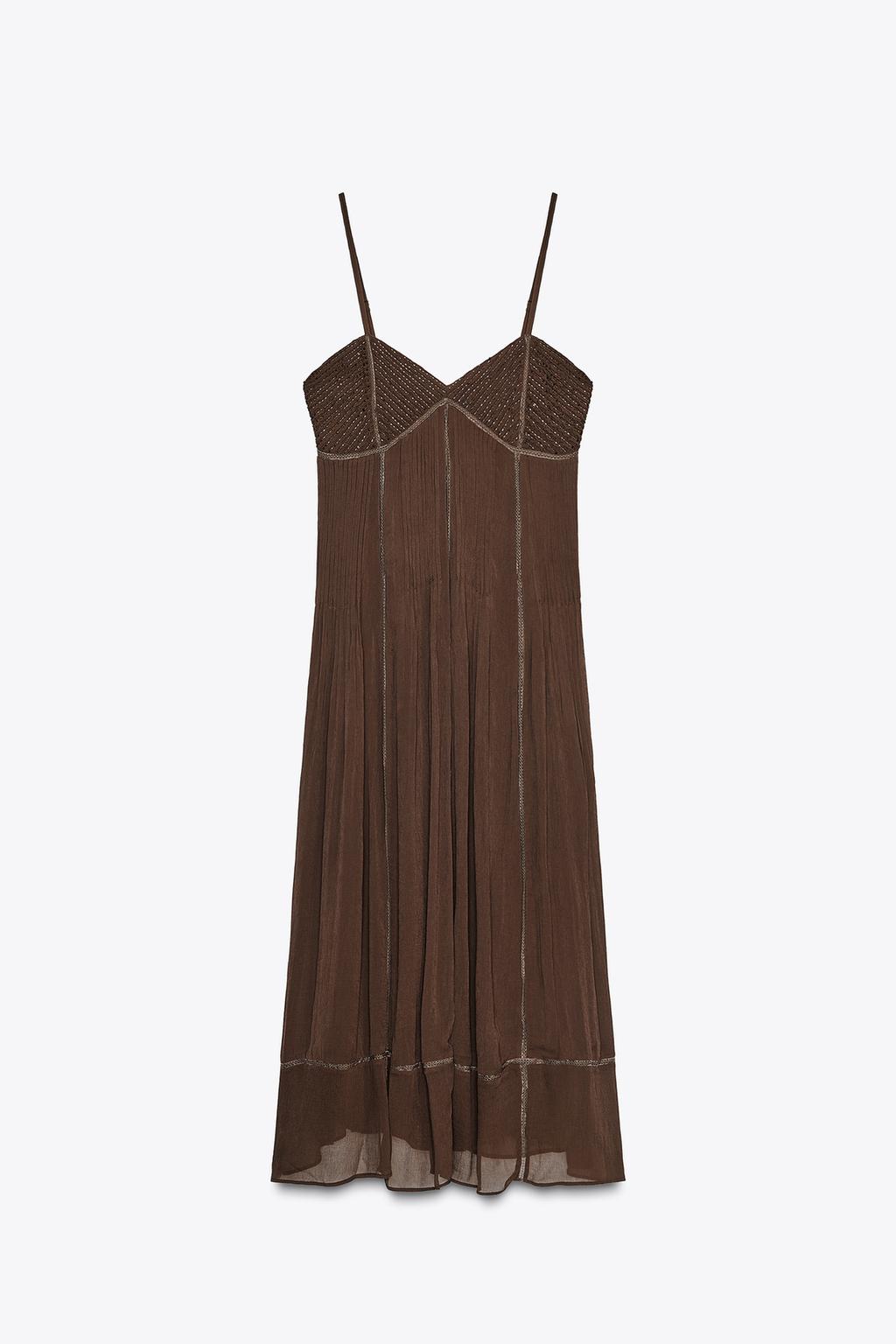 ПЛАТЬЕ НА БРЕТЕЛЯХ — ZW COLLECTION