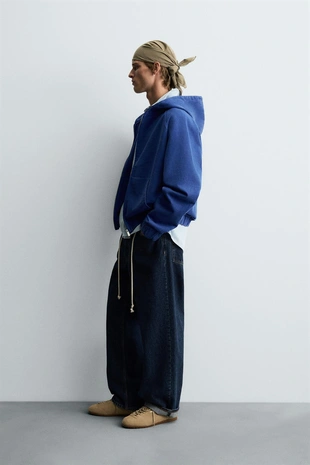 Худи BOXY FIT с капюшоном- Заказать в России