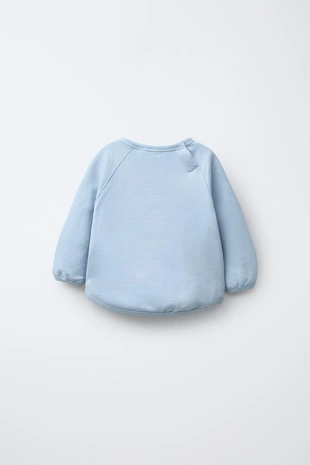 Толстовка с нашивкой из махровой ткани - Заказать в России