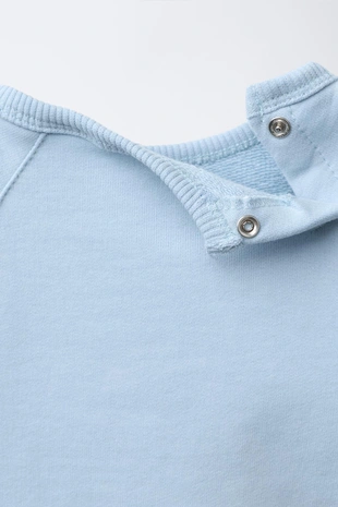 Толстовка с нашивкой из махровой ткани- Заказать в России