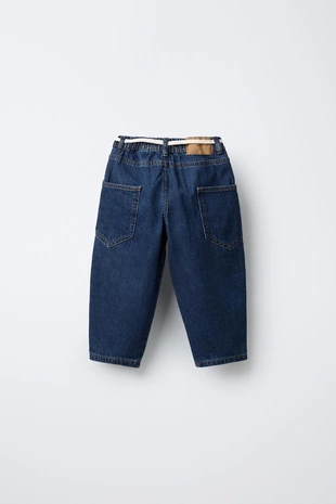 Купить Zara Джинсы BAGGY с ремнем