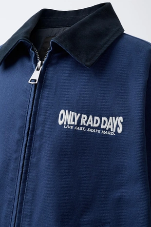 Куртка с вышивкой- Заказать в России