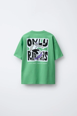 Футболка с принтом SKATER- Заказать в России