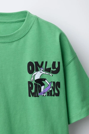 Футболка с принтом SKATER- Заказать в России