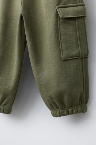 Брюки-джоггеры карго из мягкой ткани- Заказать в России
