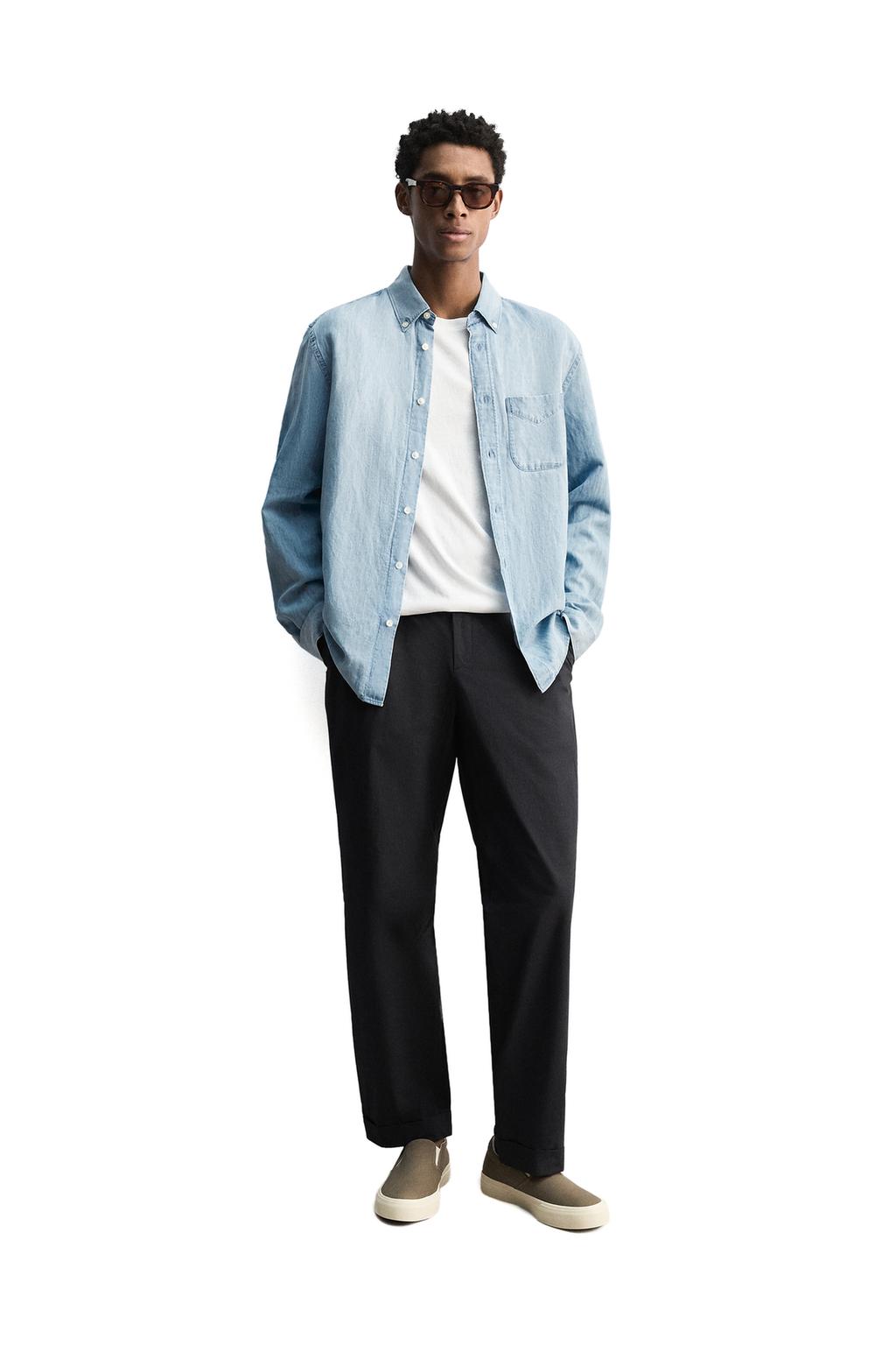 ДЖИНСОВАЯ РУБАШКА REGULAR FIT