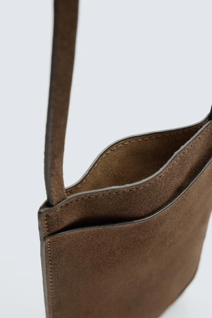 Кожаная сумка с плечевым ремнем- Заказать в России