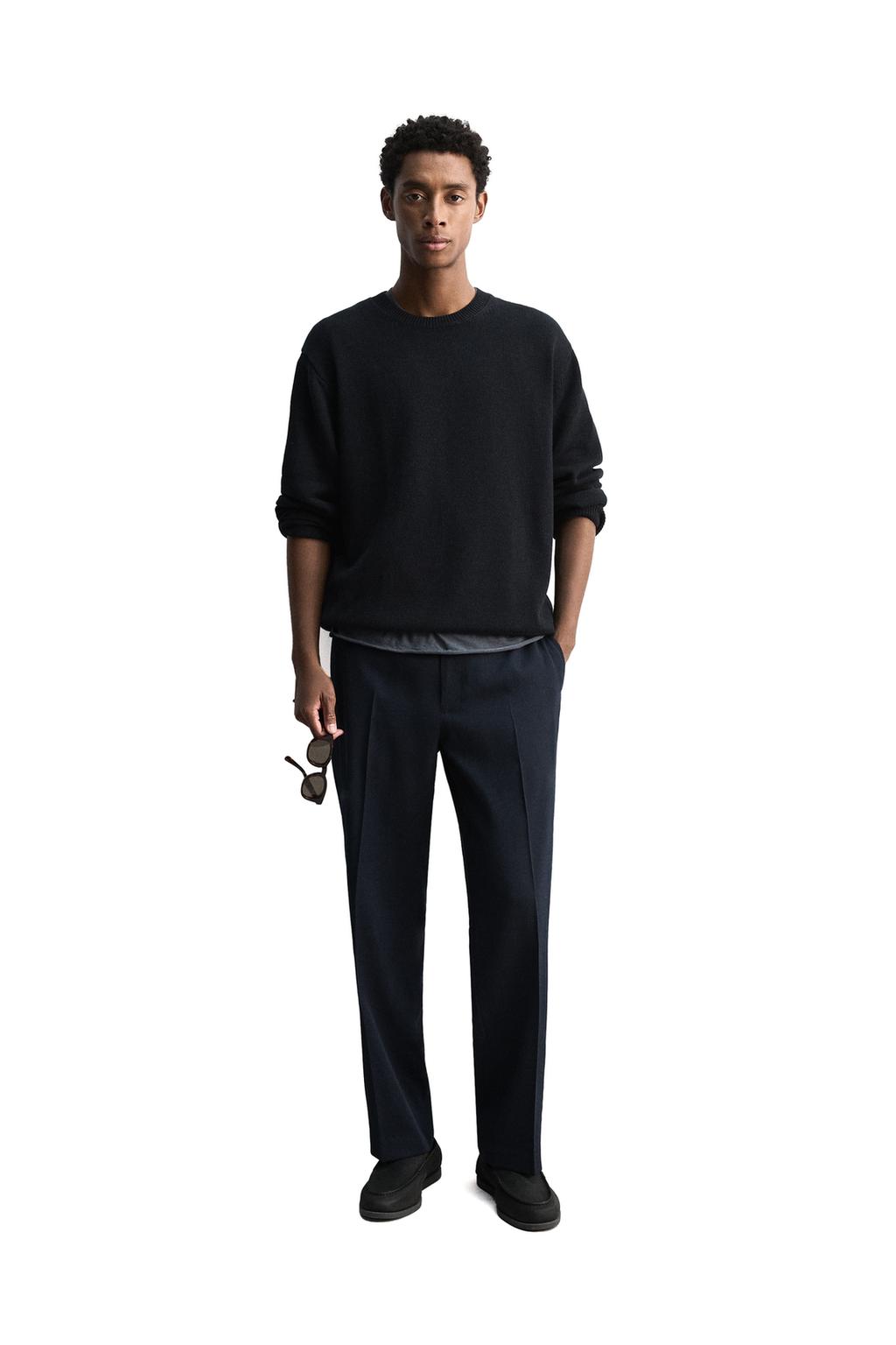 БРЮКИ REGULAR FIT ИЗ 100% ШЕРСТИ