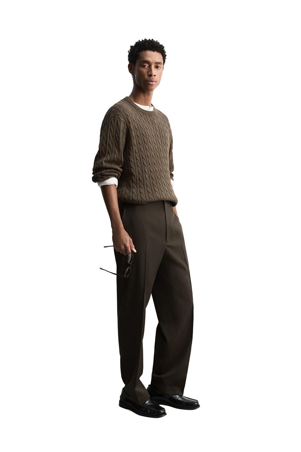 БРЮКИ REGULAR FIT ИЗ 100% ШЕРСТИ