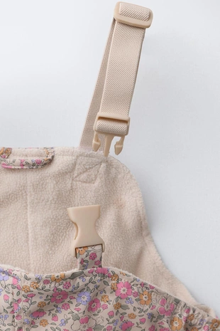 Прорезиненный комбинезон с принтом WATER RESISTANT- Заказать в России