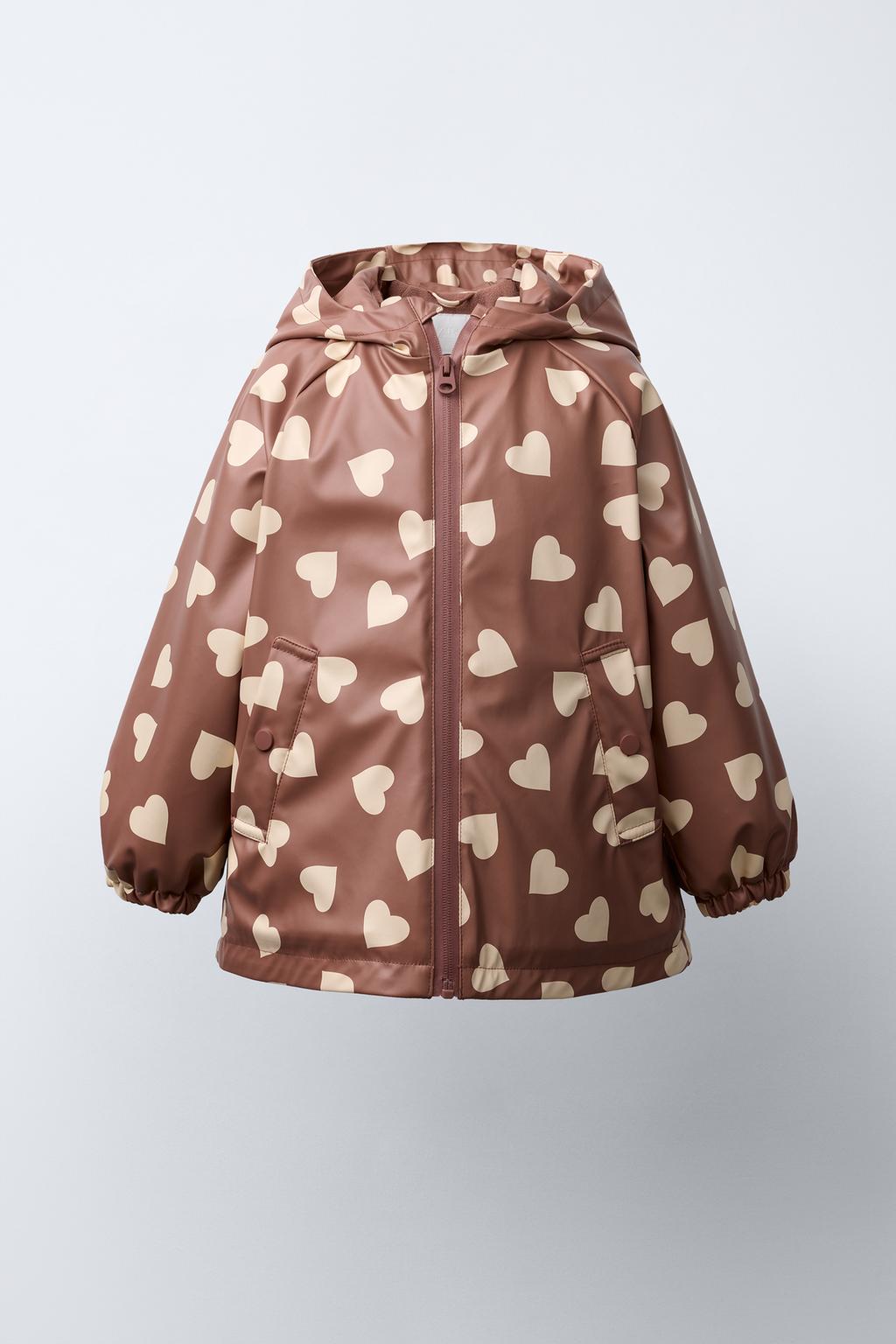 ПРОРЕЗИНЕННЫЙ ДОЖДЕВИК С ПРИНТОМ WATER RESISTANT