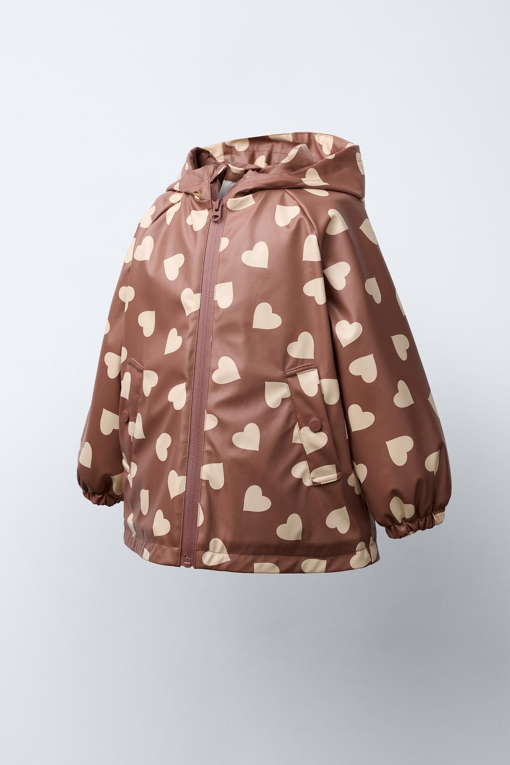 ПРОРЕЗИНЕННЫЙ ДОЖДЕВИК С ПРИНТОМ WATER RESISTANT
