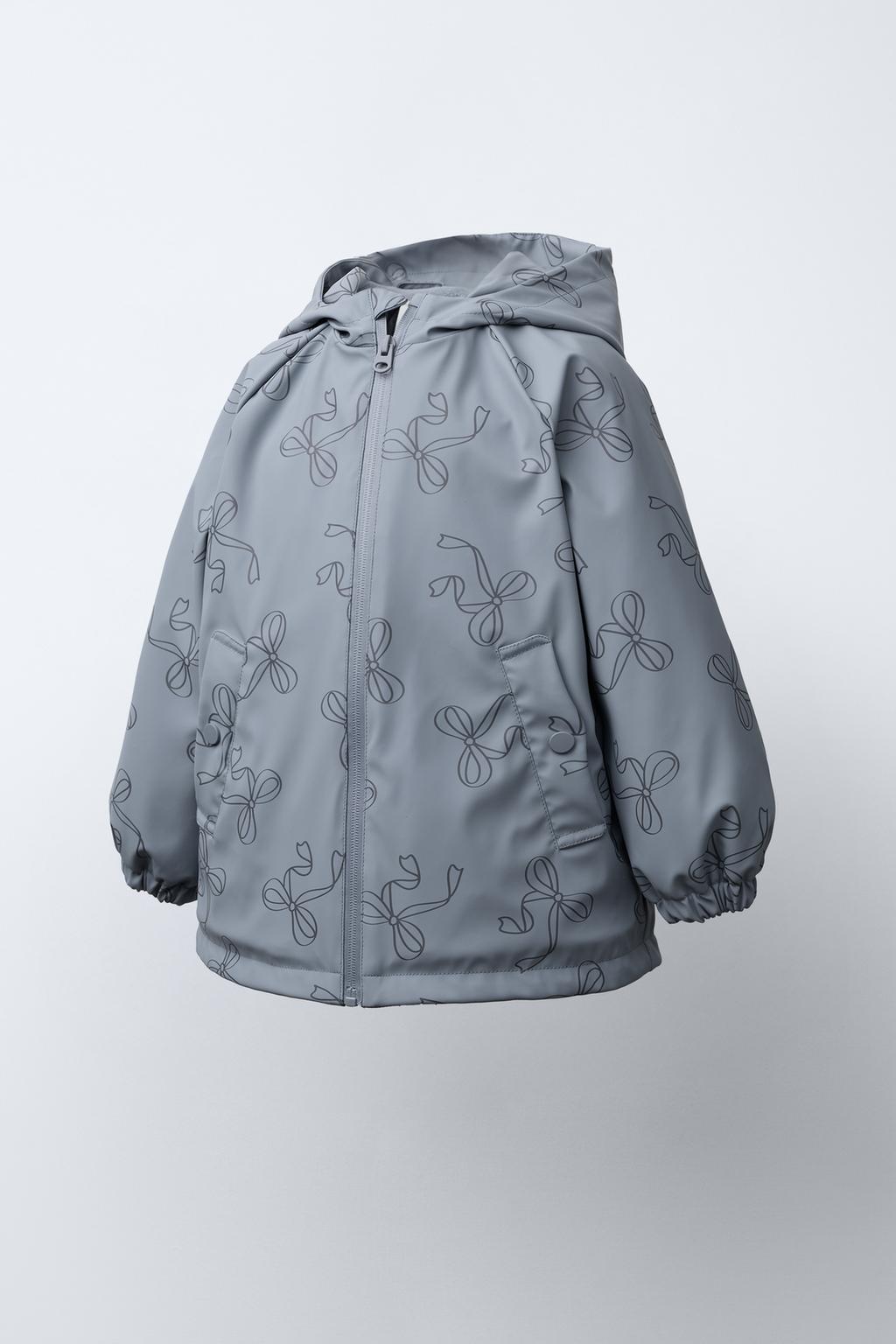 ПРОРЕЗИНЕННЫЙ ДОЖДЕВИК С ПРИНТОМ WATER RESISTANT