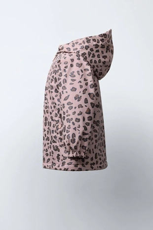 Прорезиненный дождевик с принтом WATER RESISTANT- Заказать в России