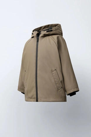 Brown / Taupe | 3811/501/737 - Zara Прорезиненный дождевик WATER RESISTANT