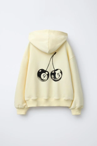 Купить Zara Худи с принтом «вишни»