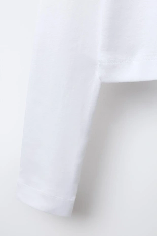 Базовая укороченная футболка- Заказать в России