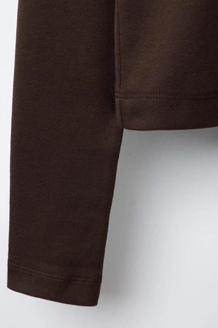 Базовая укороченная футболка