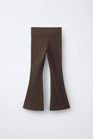 Купить Zara Легинсы FLARE с текстом