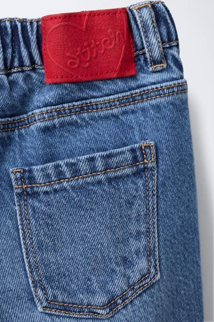 Джинсы-кюлоты с вышивкой LILO & STITCH © DISNEY- Заказать в России