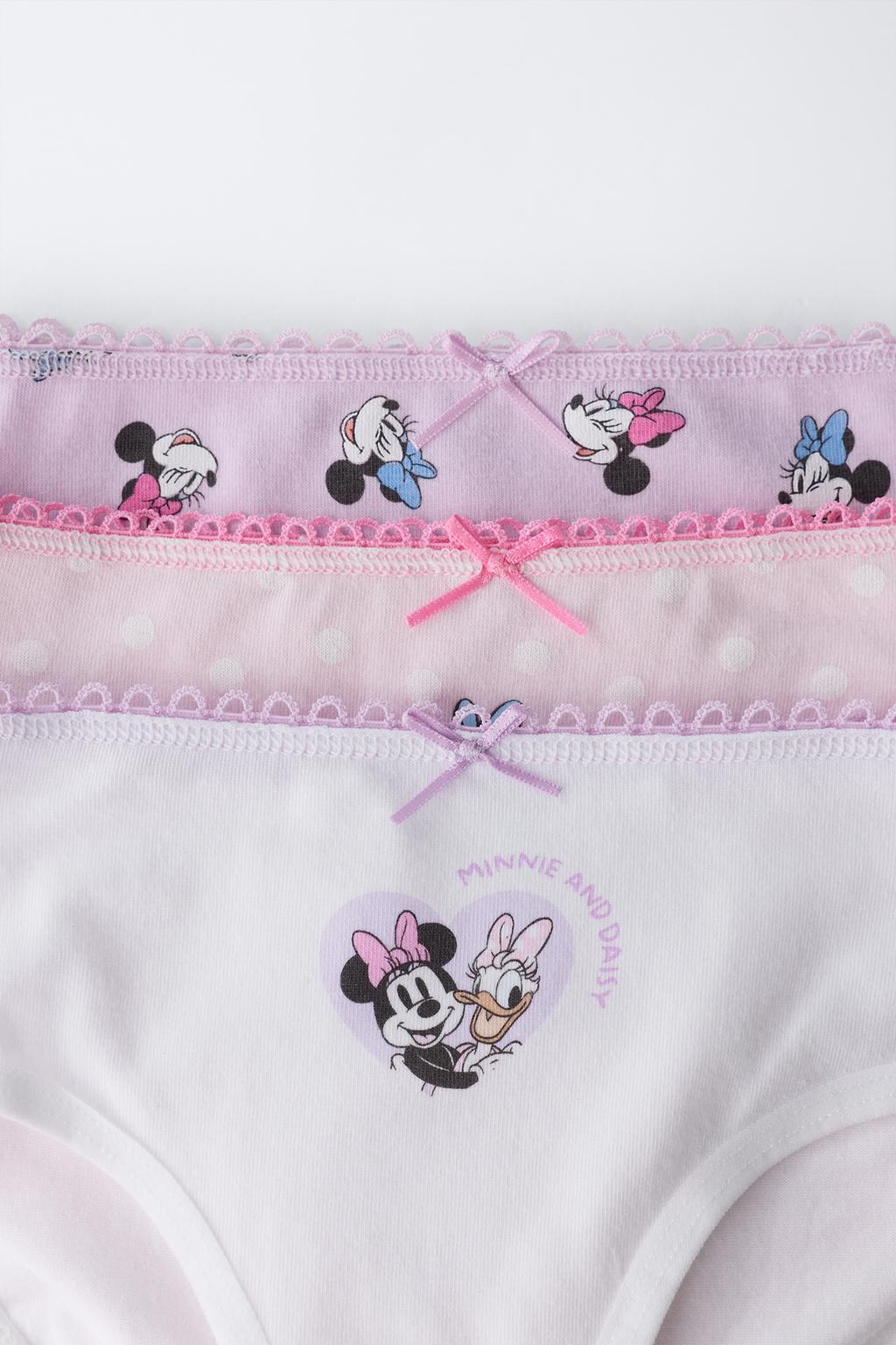 2-6 ЛЕТ/НАБОР ИЗ ТРЕХ ТРУСОВ MINNIE MOUSE & DAISY © DISNEY