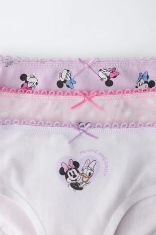 Купить Zara 2-6 лет/набор из трех трусов MINNIE MOUSE & DAISY © DISNEY